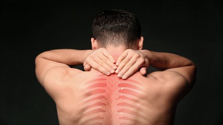 Nugaros skausmas krūtinės ląstos osteochondroze