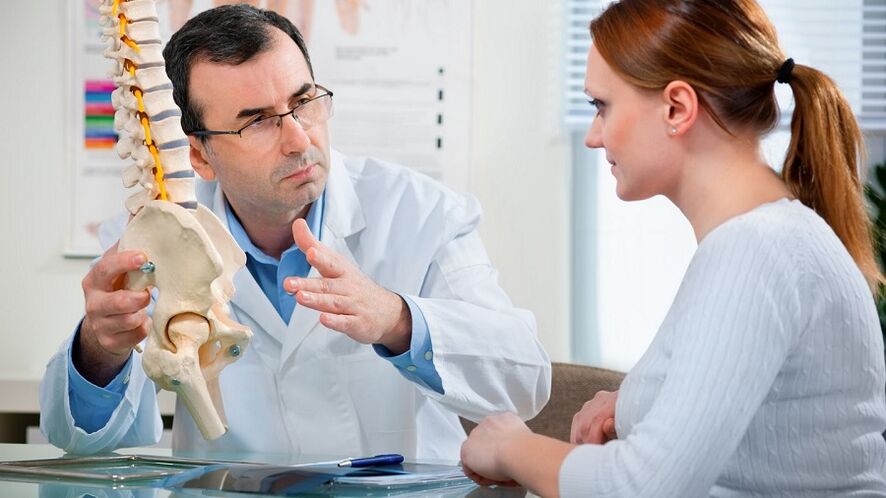 gydytojo konsultacija dėl osteochondrozės