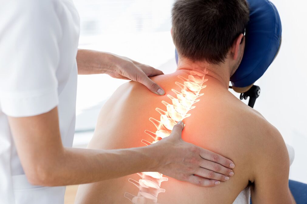 Gimdos kaklelio osteochondrozės masažas